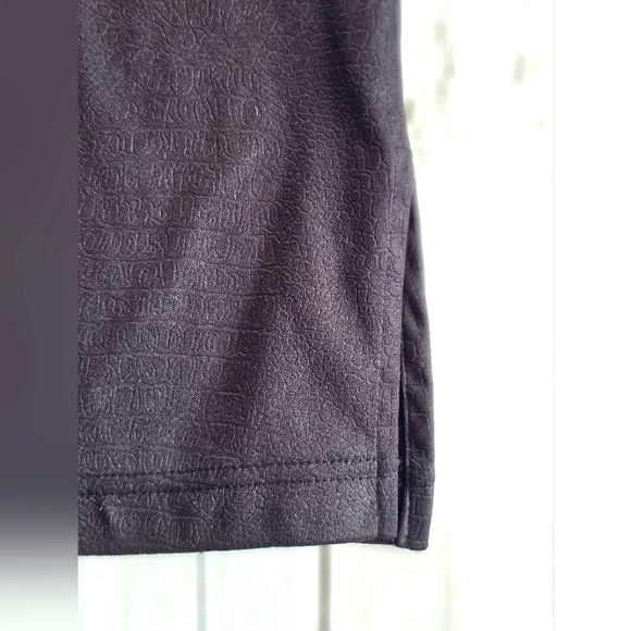 Blast Black Soft & Stretchy Animal Print Textured Zip up Jacket Blazer Coat - Picture 9 of 13